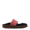 Kapcie Asportuguesas CANU L Navy Red Felt P018185007